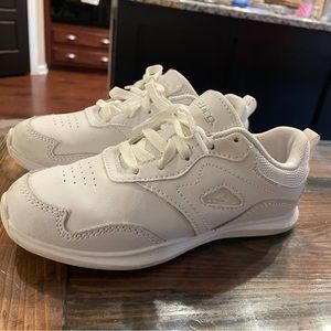 White Cheer Shoes Size 1 Girls